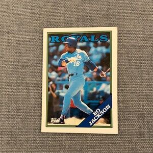 1988 Topps Kansas City Royals Baseball Card Trading Card